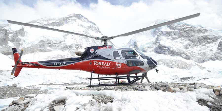 Annapurna Basecamp by Helicopter